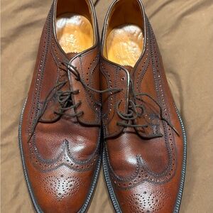 BRITISH CONSULS OXFORD WINGTIP MADE IN ENGLAND SIZE 11.5D